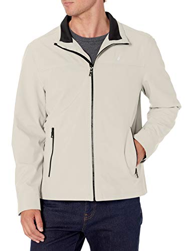 Nautica Men s Lightweight Stretch Golf Jacket, Stone, L