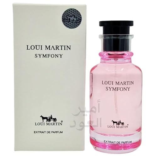 Loui Martin Symfony – Unisex-Parfüm 100 ml – Intensiver und langlebiger Parfum-Extrakt (Grapefruit)