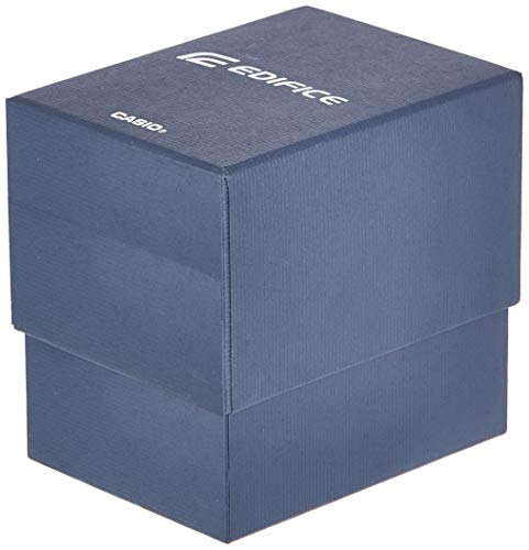 Casio EDifice EFR-552SG-2AVUDF Blue Analog Dial Dual Tone Stainless Steel Band Men's Watch Chronograph 100M Water Resistant EX277 - Image 6