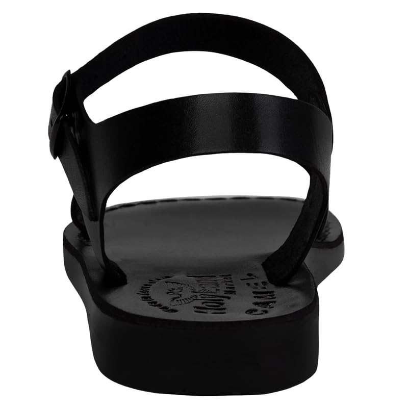 Holy Land Market Unisex Adults/Children Genuine Leather Biblical Sandals/Flip Flops/Slides/Slippers (Jesus - Yashua) Bethlehem Style I3