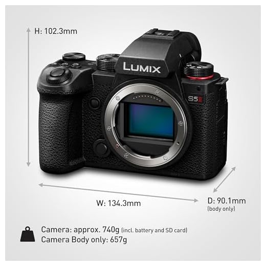 Panasonic LUMIX DC-S5 II Spiegellose Kamera