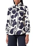 Seidensticker Damen Bluse - Fashion Bluse - Regular Fit - tailliert - Hemd Blusen Kragen - Bügelleicht - Langarm,Creme,42