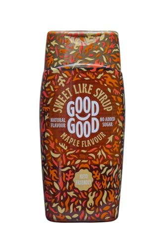 GOOD GOOD Sweet Like Syrup - Maple Syrup - Keto Friendly Syrup - Low Carb - No Added Sugar (350g)