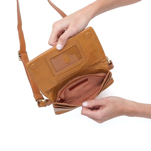Image of HOBO Winn Leather Belt Bag for Women, Convertible Crossbody and Shoulder Bag