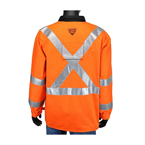 Ironcat 7060/XL Welding - Cotton Hi-Vis Orange XL