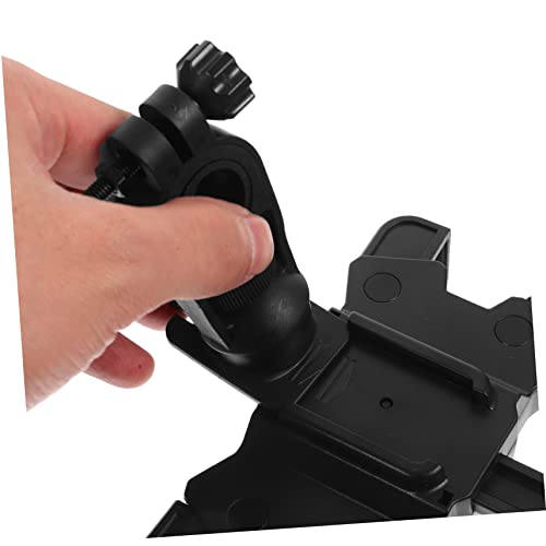 CLISPEED 2 Peças Suporte De Bicicleta Para Scooter Suporte De Telefone Para Guidão De Motocicleta Pe