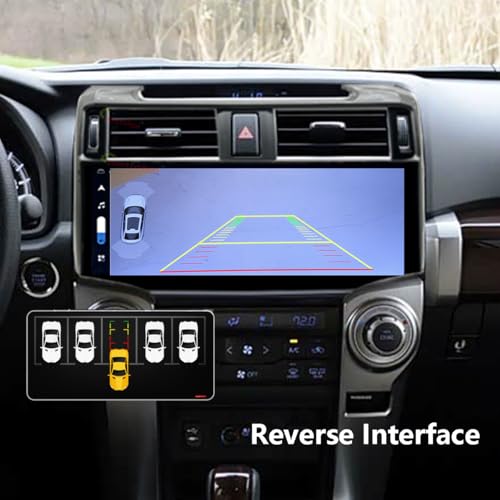 Image of 6GB+64GB,Android 14 Upgrade Car Radio for Toyota 4Runner 2010-2022,4Runner Stereo with Wireless Carplay & Android Auto, Bluetooth 5.2 QLED DSP EQ GPS 4G LTE SWC Retain OEM Stlye (Silver)