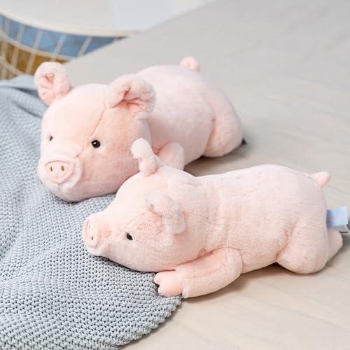 Fawowe Weighted Stuffed Animals, 5lbs Weighted Pig Stuffed Animal Cute Pig Plush Animals Hugging Pillow Toy Gifts for Adults and Kids, 24.9 inch - Thumbnail 7
