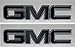 Shop Vinyl Design GMC Front and Rear Emblem Overlay Kit Yukon, Sierra, Denali, Acadia, Terrain 3M Black Carbon Fiber - 2 Kits