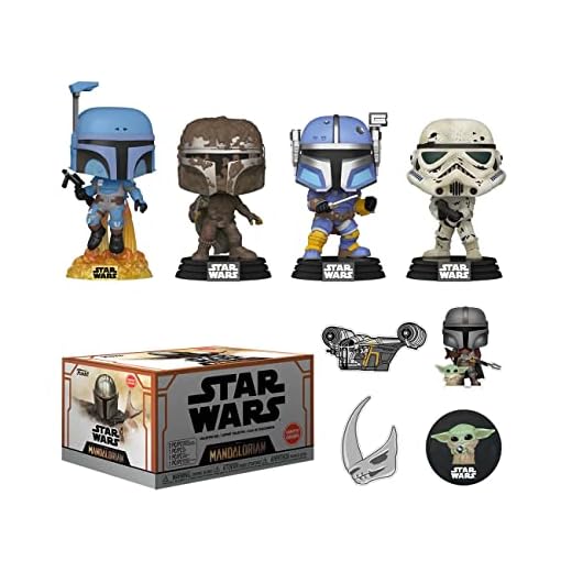 Funko Caja de coleccionista: Star Wars - El Mandaloriano (2 pops incluidos)