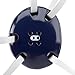 Cliff Keen Signature Wrestling Headgear (Navy Blue/White)