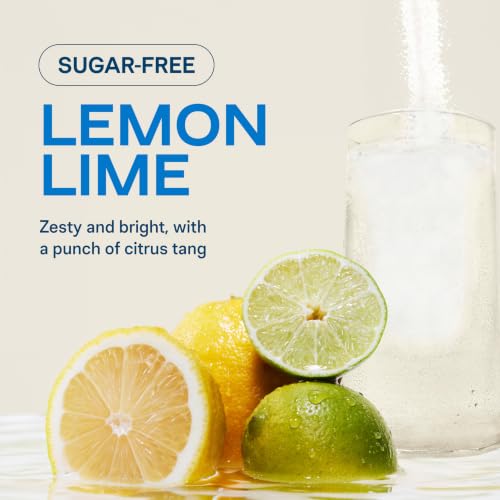 Image of Liquid I.V. Sugar Free Hydration Electrolytes, Lemon Lime, 42 Count | Scientifically Formulated | Clinically Proven Hydration | Zero Sugar | No Artificial Sweeteners | Non-GMO | Powder Drink Mix