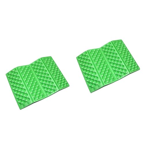 Toddmomy 2pcs Cushion Seat Pad Camping Mat Pad Portable Folding Mattress for Outdoor Activities