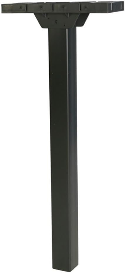 Gibraltar Mailboxes GMB115B Patriot Mailbox Post, Black
