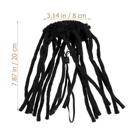 Peruca De Estimação Peruca De Cachorro Engraçado Cocar De Cão De Halloween Acessórios De De Cachorro