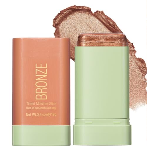 KARLOR Gesicht Bronzer Stick Contour Stick Gesicht Contour Highlighter Makeup Gesicht Contouring Stick Glow Makeup Cremiger Konturenstift für eine definierte Gesichtsform(03#)