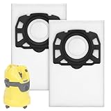 Bolsas de aspiradora compatibles con Karcher WD3, 2 unidades, bolsas de...