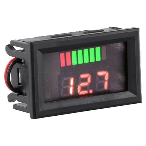 Minhe LED Digital Voltmeter DC 6-100V for 24V-60V Car Marine