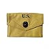 ANQIAO World War 2 Collection WW2 US First Aid Pouch Bag With Hook Army Equipment M1 Set M1943 Khaki
