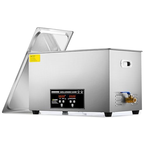 CREWORKS 30L Digital Ultrasonic Cleaning Machine...
