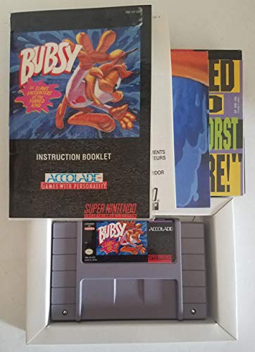 Image of Bubsy - Super Nintendo (Renewed)