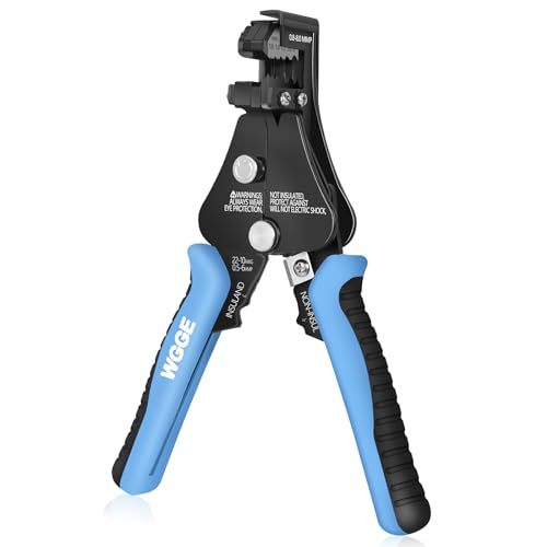 WGGE WG-028 Automatic Wire Stripper, Cutter and Crimper, 8-18 AWG