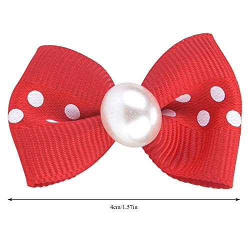 Miniatura 5 de Liyeehao 20 Piezas De Goma Para El Pelo De Perro Mascota, Accesorios Para El Pelo De Mascotas, Para Fiestas De Cumpleaños, Navidad, Perro, Gato, Cachorro