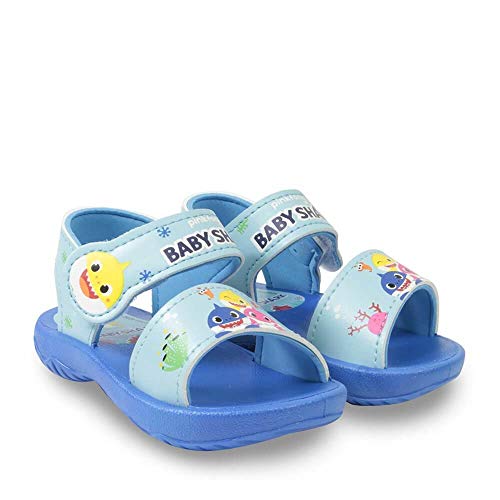 Baby Shark Papete Sandalia Infantil Velcro Dance Tubarao