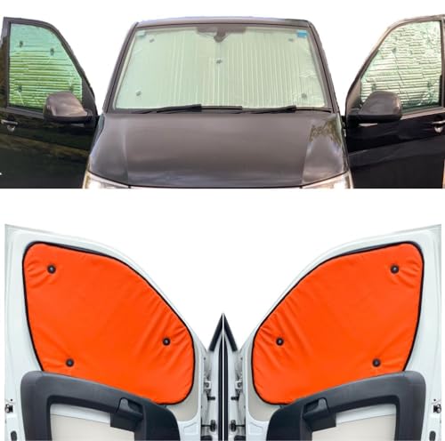 Store de cabine Renault Trafic orange tango pour aménagement van et camping-car