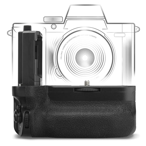 CELLONIC Grip d'alimentation Compatible avec Sony A7 IV, A7R IV, A7R V, A9 II, A1, Poignée de Batterie VG-C4EM, Grip Batterie, Battery Grip, Appareil Photo