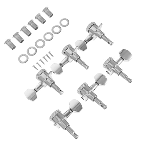 SUPVOX Professional Guitar Tuning Pegs Metal Guitar Machine Heads for Easy Tuning