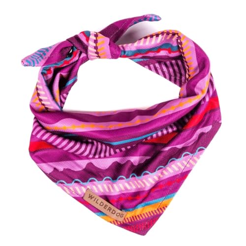 Image of Wilderdog Dog Bandana with Lightweight Quick Drying Poly-Blend Mesh Material in Dawn
