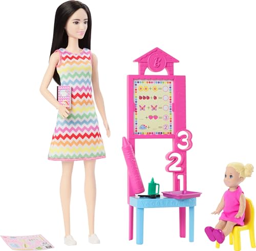 Barbie Teacher con Muñeca y Accesorios de Enseñanza miniatura 1