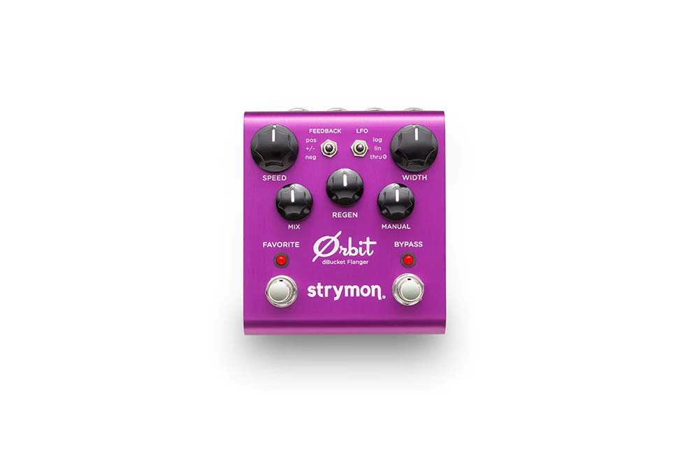 Strymon Orbit dBucket Flanger Guitar Effects Pedal for Electric and Acoustic Guitar, Synths and Keyboards