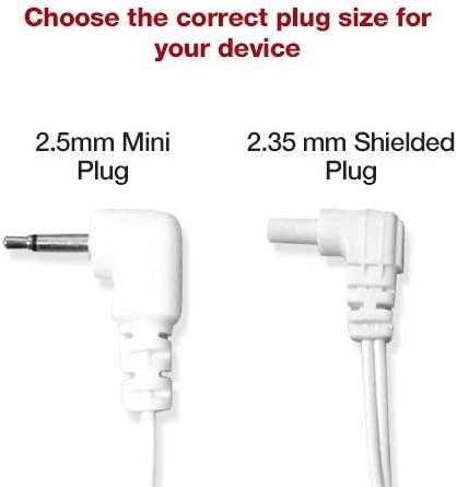 Comparison of 2.5mm Mini Plug and 2.35mm Shielded Plug