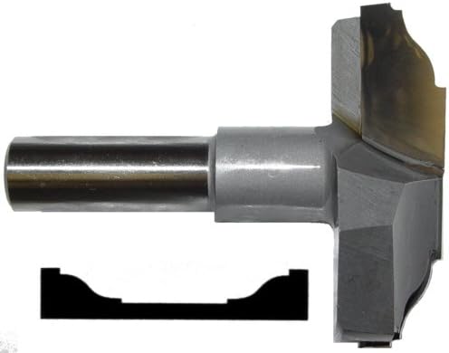 Magnate 8015B Rosette Carbide Tipped Cutter - 3-5/16" Cutting Diameter; 1/2" Shank Diameter