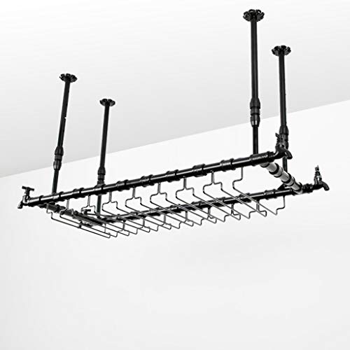 Porte-gobelet de restaurant de bar rétro 116cm pour libérer de l'espace de comptoir - 2