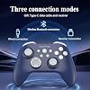 Controlador inalámbrico Bluetooth ShanWan, gamepad con receptor 2.4G y cable de carga de datos, compatible con Windows PC, Android, iOS, iPad, macOS y Switch 2 6