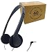 SmithOutlet 40 Pack Low Cost Classroom/Library Headphones