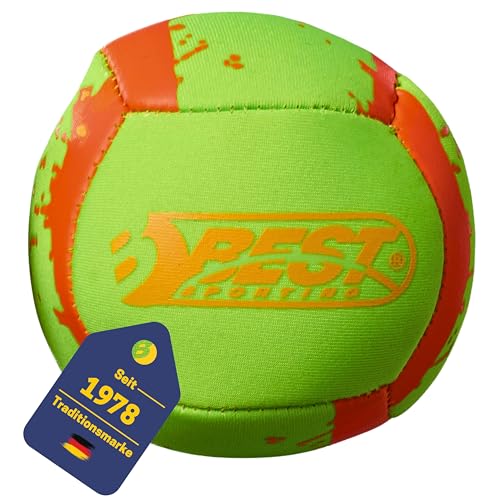 Best Sporting Mini balón de fútbol de Neopreno, (Verde/Naranja)