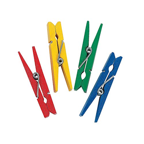 Bright Colored Clothespins - Crafts for Kids and Fun Home Activities