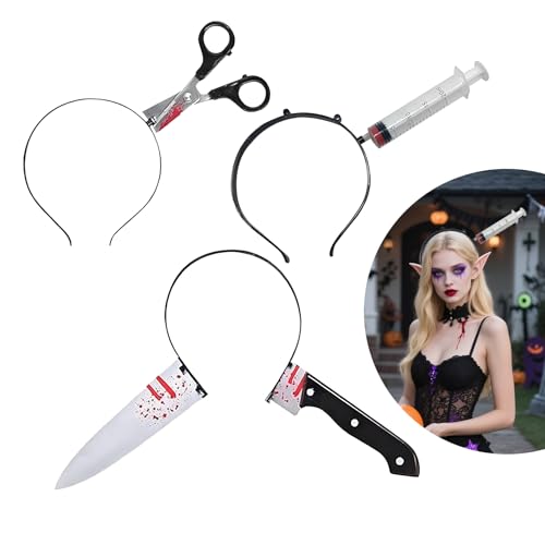 fshxj Halloween Haarreif,3Pcs Halloween...