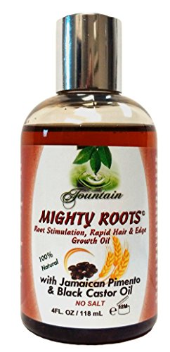 Fountain Mighty Roots Receding Hairline Edge Growth Oil With Extra Large Satin Bonnet 4 Ounces