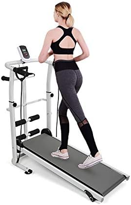 Caminadora Mecánica Plegable Multifunción con Banda para Entrenamiento miniatura 2