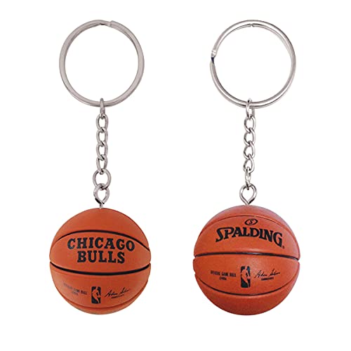 chicago bulls keychain basketball