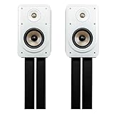 Polk Audio Signature Elite ES15 hochauflösende Regallautsprecher fürs Heimkino, Stereo Lautsprecher, Surround Boxen, HiFi Lautsprecher, Hi-Res zertifiziert, kompatibel mit Dolby Atmos und DTS:X (Paar)