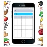 Creative Teaching Press Incentive Chart Emoji Fun Smart Phone Fun Student Incentive Charts, Ctp 0695