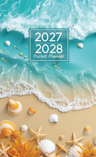 2027-2028 pocket calendar: 2 Year Monthly Pocket Planner ( January 2027 to December 2028 )