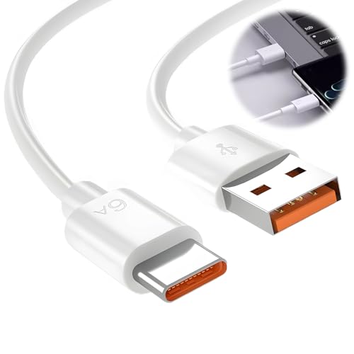 100W USB C Charger Cable for Honor, 6A USB C Charger Cable SuperCharge for Honor 400 Pro 200 Lite 90 70 Smart Pro X6b X6c X7b X8a X8b X8c X9 X9a Magic 6 5 Lite V3 V2 Pad 9 Type C Cable, 2M - Image 6