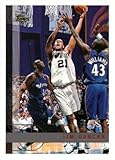 1997-98 Topps Basketball #115 Tim Duncan Rookie Card